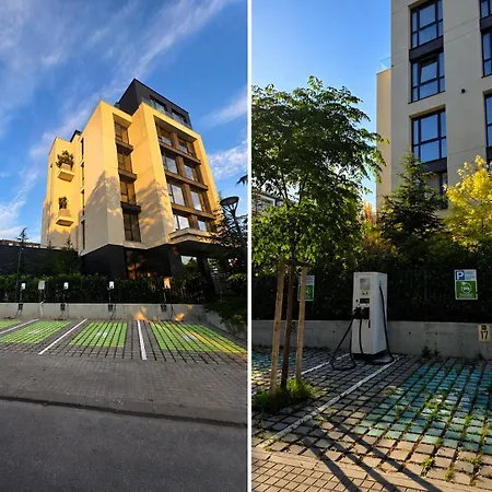 Apartment Azur Luxury - Private Garage - Steps From The Warna